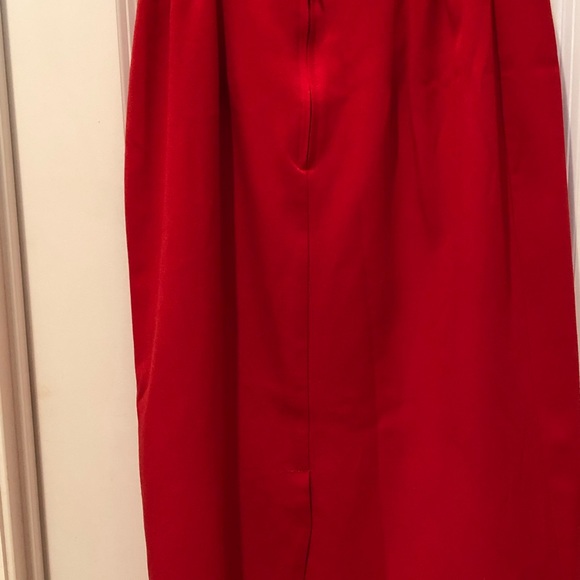 Chad Stevens Red Business/Career Suit Size 8 - Picture 8 of 8